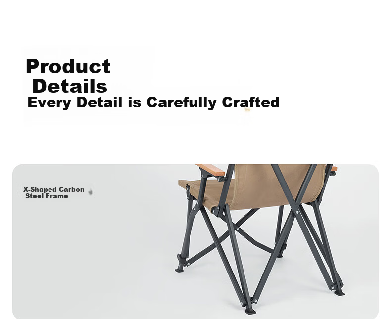 Shanfei Yunshu Sea Dog Chair Outdoor Folding Recliner Camping High Back Chair Nap Chair Fishing Beach Chair 12