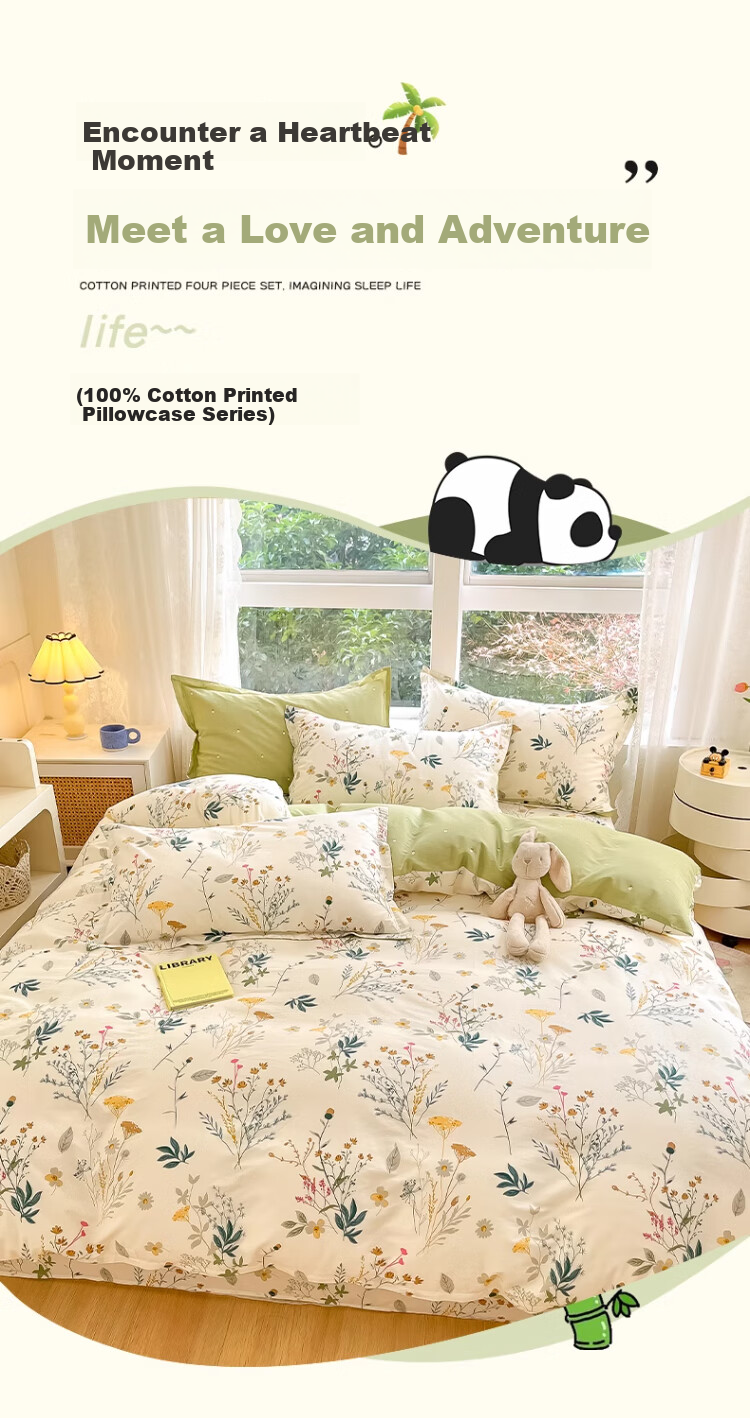 SOMERELLE 100% Cotton Pillowcase Pair, Pure Cotton Xinjiang Cotton Pillow Protector Covers, 48x74cm 1