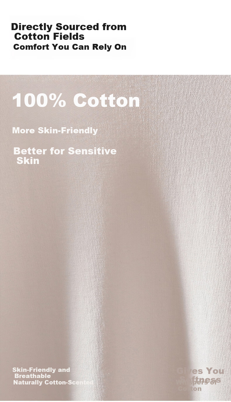 GUJIN Men's Thermal Underwear 100% Cotton Class A Autumn Winter Set 10A Antibacterial Base Layer Cotton Sweater 7