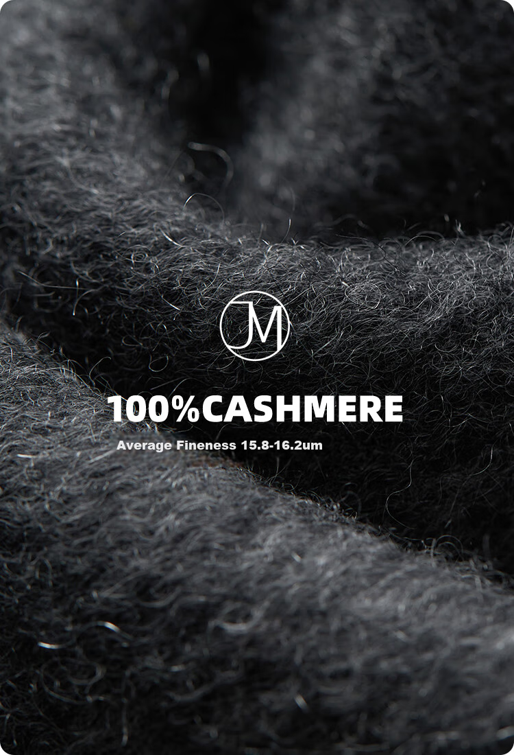 JIUMU Pure Wool Scarf for Men Autumn Winter Warm Neck Warmer Gift Box for Father's Day Birthday 3