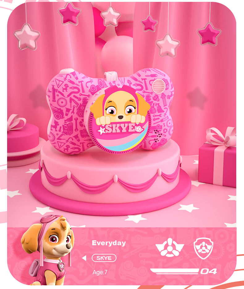 KIDDYCOLOR Paw Patrol Kids Digital Camera Photo Video Recorder Birthday Gift for Boys and Girls Ages 3-10 7