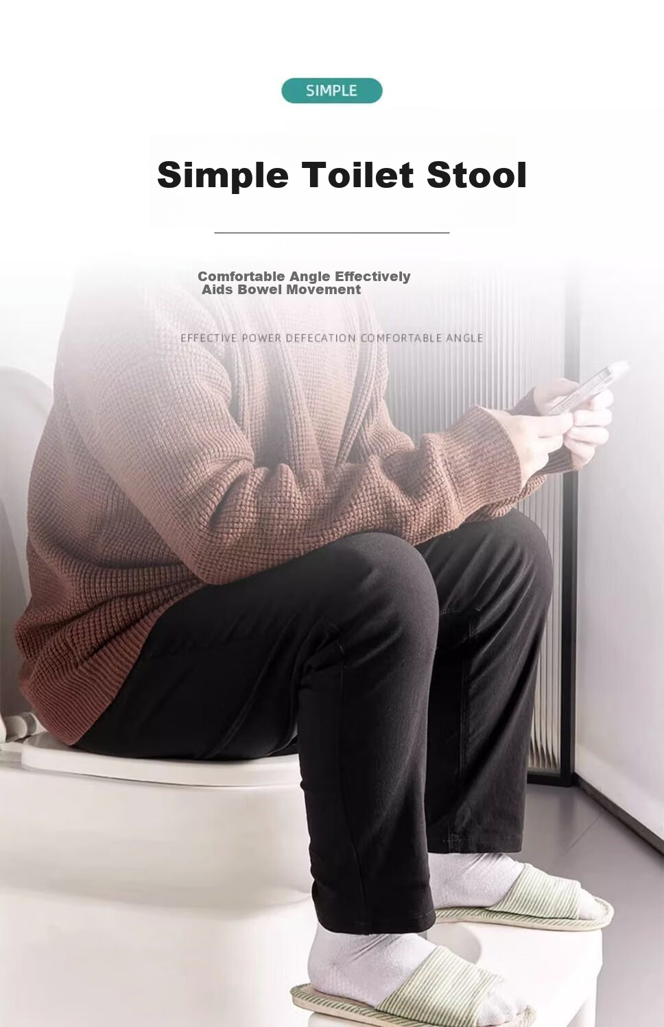 Youqin Toilet Stool Home Squat Aid Adult Children Footrest Toilet Seat Stool Pregnancy Footstep Stool 1