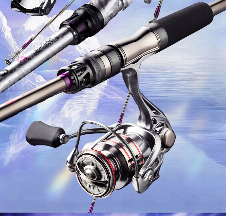 Jihu 2.13m Yao M-Tuned Universal Spinning Reel Lure Rod Combo Long Cast Lure Fishing Rod 1