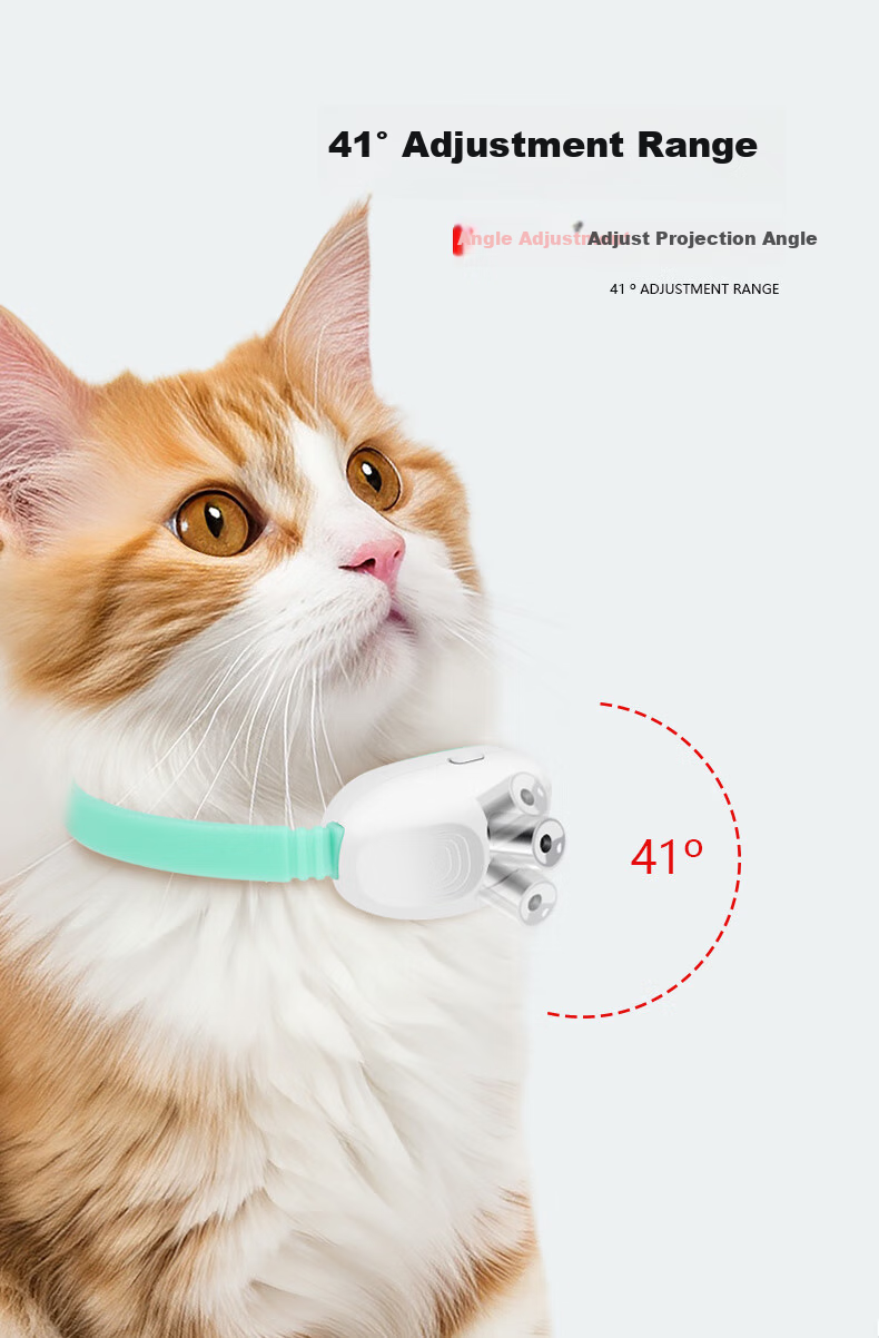 MOTIE M603 Cat Teaser Laser Pointer, Cat Toy Wand, Infrared Multi-Pattern Laser Light, Portable Self-Entertaining Cat Toy, Engineering And Industrial Special Use 6