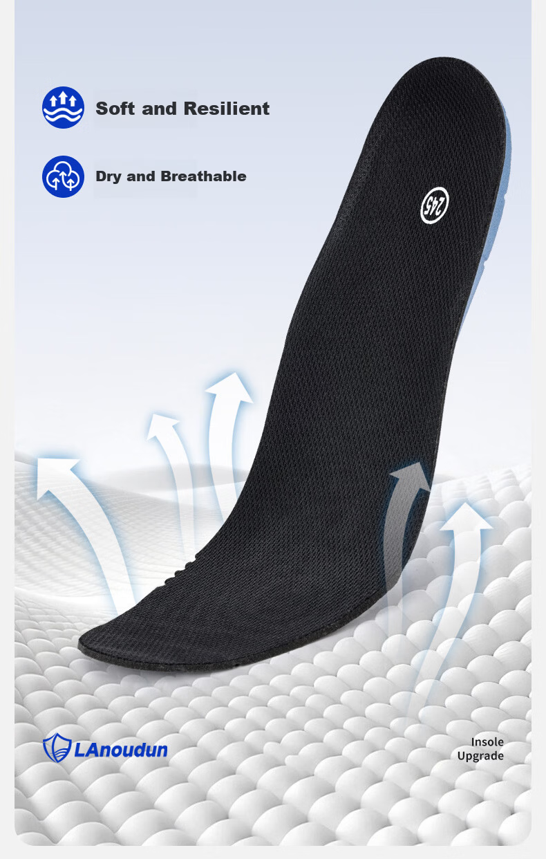 BlueOwl Shield Men's Summer Breathable Ultra-Light Anti-Slip Anti-Smash Steel Toe Anti-Puncture Safety Work Shoes D226-1 Size 41 7