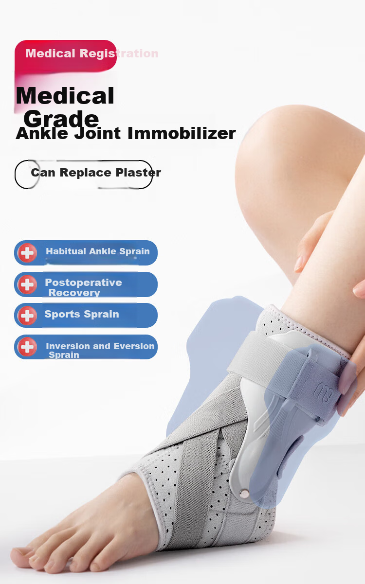 Tuobuzhe Ankle Brace Ligament Injury Support Anti-Sprain Ankle Stabilizer Fracture Recovery Splint Achilles Tendonitis Protector 2