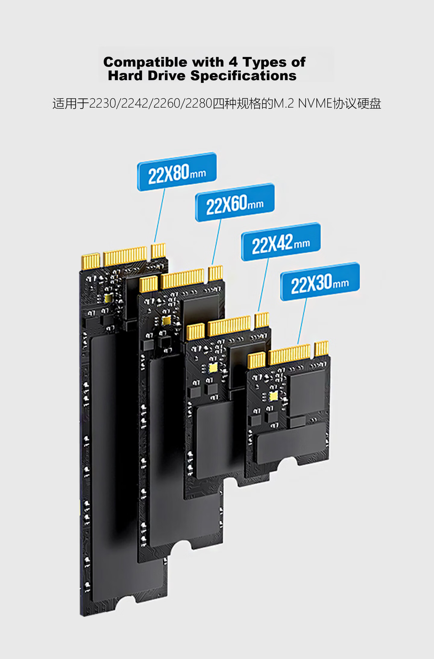 JEYI PCIe to M.2 NVMe Expansion Card PCIe 5.0 Full Speed 128Gbps Backward Compatible with PCIe 4.0/3.0 X4/X8/X16 SSD Adapter Card 11