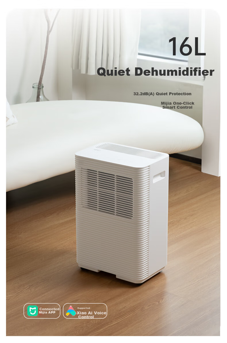 VINO Dehumidifier 16L/Day 32㎡ WiFi Connected Quiet Clothes Drying VD16E-FA5A(WH) 2