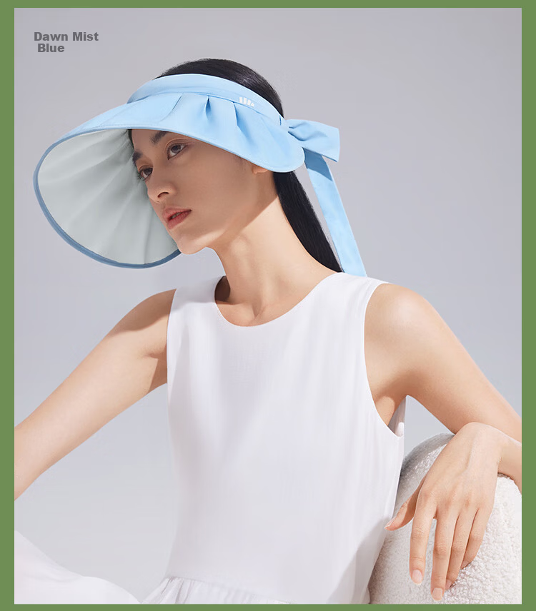 BENEUNDER Shell Topless Hat Fashion Outdoor Hat Portable UV Protection Sun Hat Random Color 26