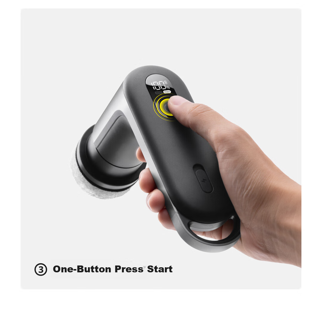 HOTOHOTO Multifunctional Electric Kitchen Cleaning Brush Dual-Speed Powerful Stain Removal Waterproof Lightweight with Smart Display 10