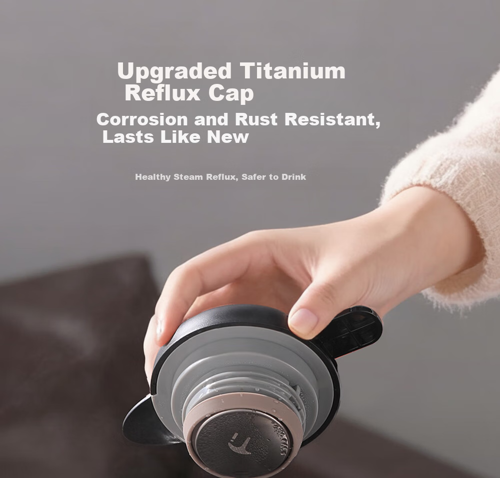 Fuguang Large Titanium Pure Titanium Insulated Thermos Home Large Capacity Vacuum Water Bottle Hot Water Kettle Gift JD Exclusive 7