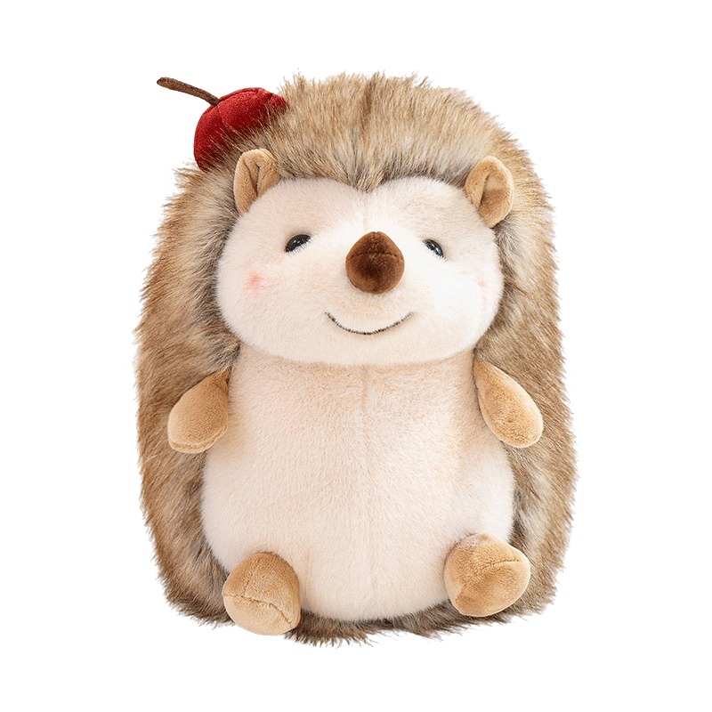 Beishangxing Hedgehog Plush Toy Doll Pillow Stuffed Animal Small Hedgehog Kids Sleep Companion Cloth Doll Birthday Gift for Girls