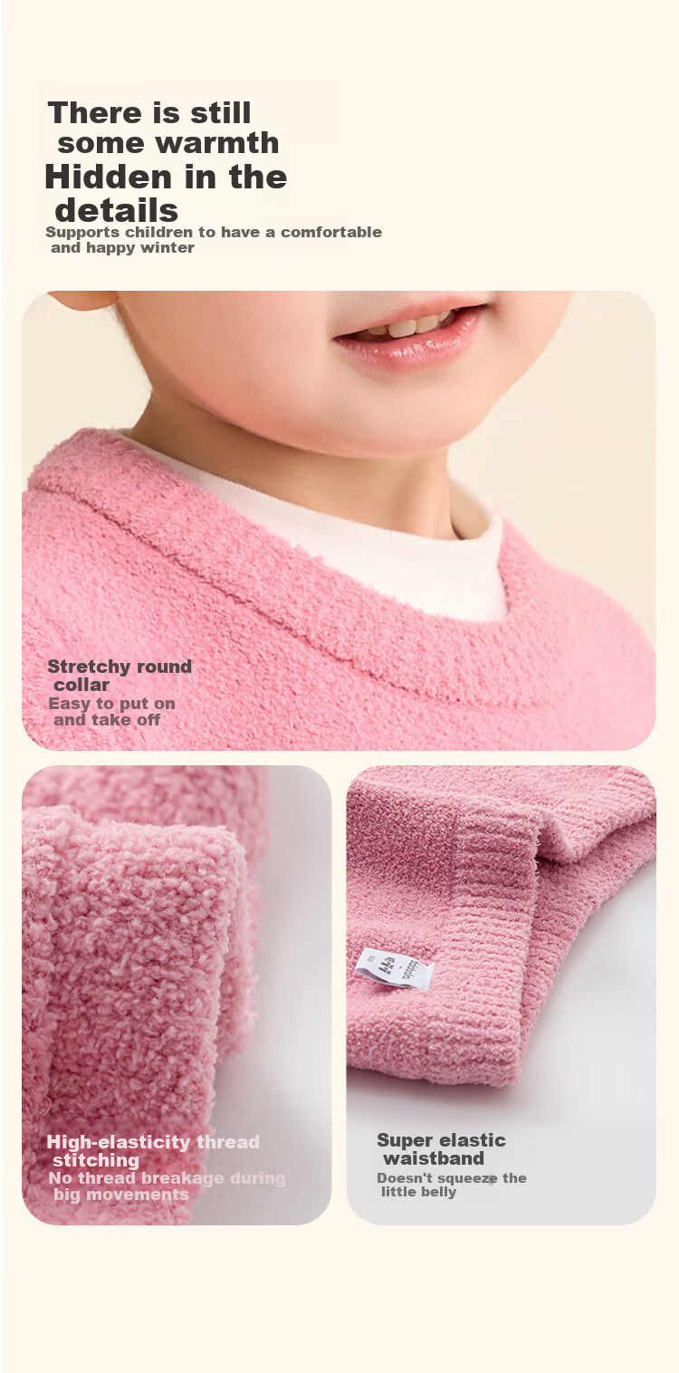 BALABALA 【Naipupu IP】balaOne Kids Vest Children's Winter Warm Vest Girls 2025 208425171001 22