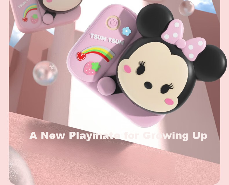 Disney HD Digital Camera CCD Color Video Beauty Portable Anti-Shake Kids Student Gift Nick 9