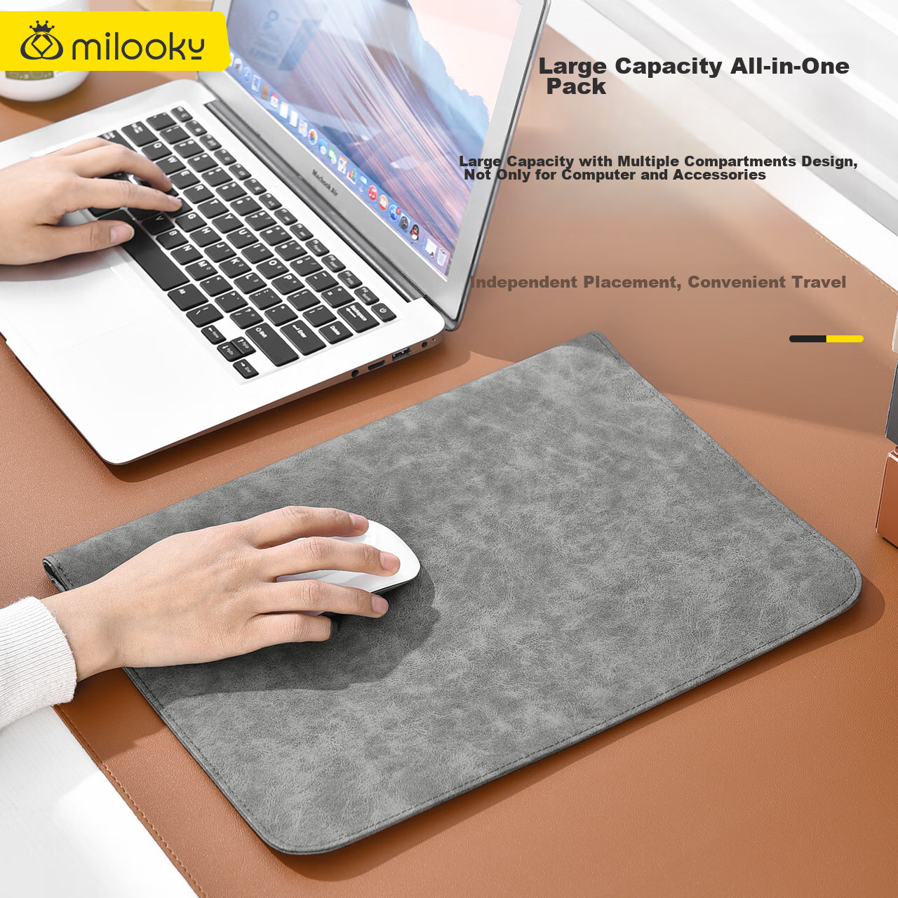 Чехол для ноутбука Milooky, совместимый с Apple MacBook Pro 13 и Air 13, защитный чехол