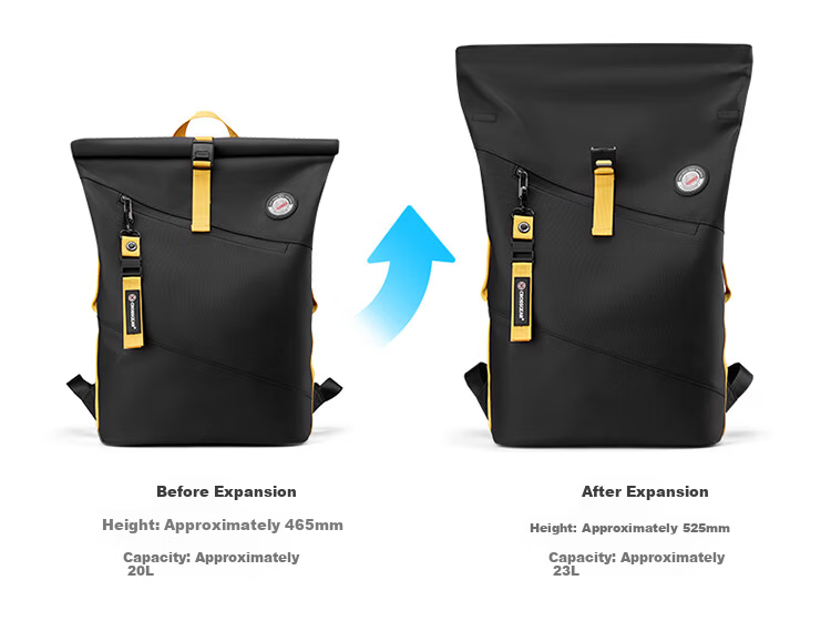 CROSSGEAR Cross Medal Weight Loss Master Business Backpack for Men 16-inch Laptop Bag Large Capacity Student School Travel Bag 11