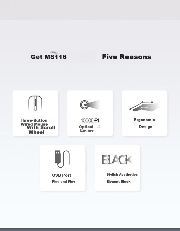 DELL MS3320W Wireless Bluetooth Mouse High-End Business Office Home Use Symmetrical Mouse Black 3