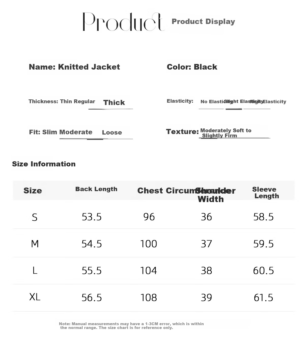 Chushen Spring Autumn Women's Short Jacket Fashion Hooded Casual Knit Cardigan Sweater S53D094 5