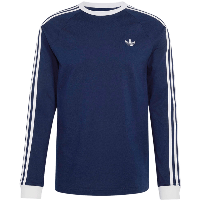 Adidas Originals Men's 3S LS Tee Long Sleeve T-Shirt KT5066 Dark Indigo M