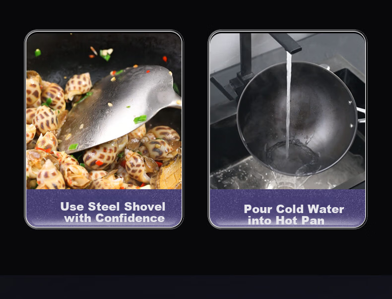 SUPOR Titanium Non-Coated Stainless Steel Non-Stick Wok, Flagship Version 30cm Induction Cooker Stir-Fry Pan EC30JGC03 28