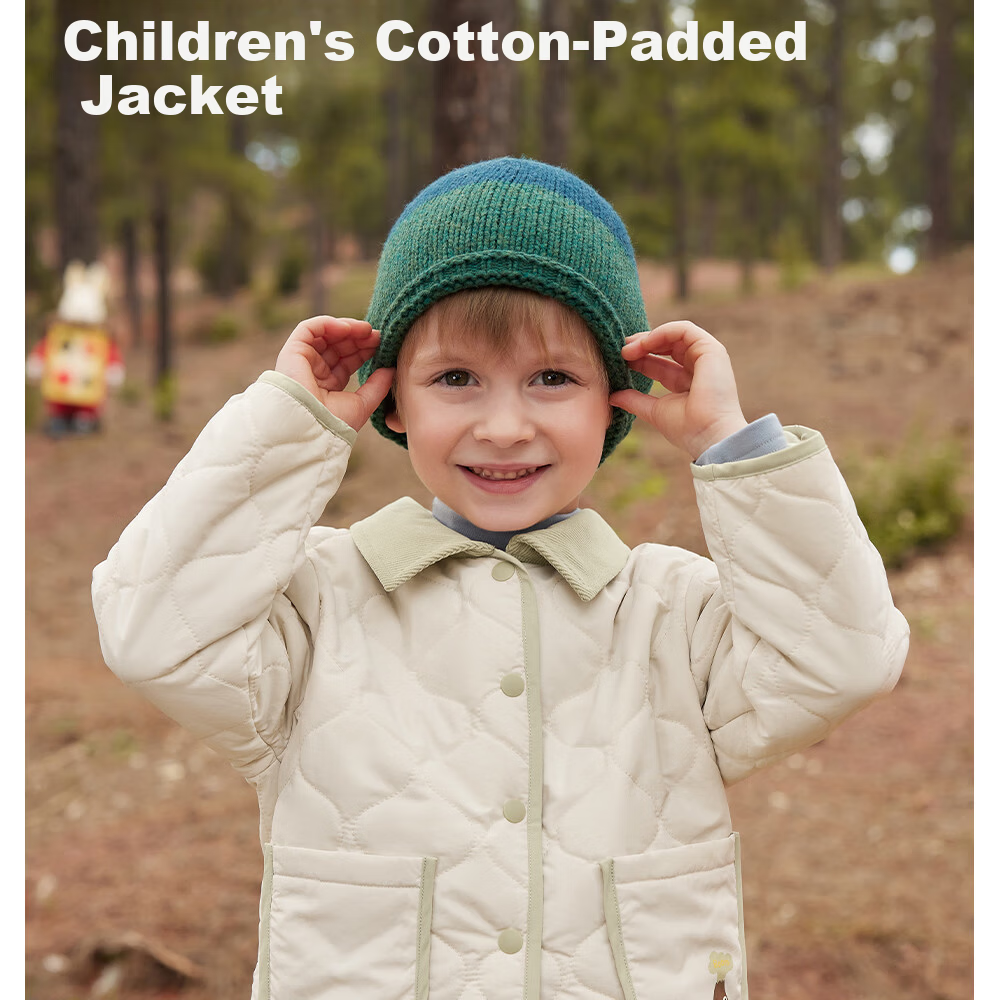 Betis Kids Jacket Fashion New Boys Girls Windproof Warm Thick Winter Coat Baby Padded Cotton Jacket 2