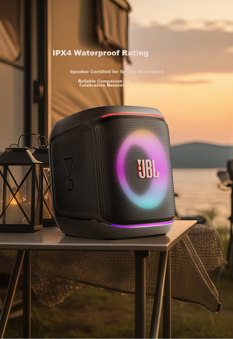 JBL PartyBox Encore 2 Bluetooth Speaker Outdoor Camping Home KTV Microphone All-in-One Karaoke Machine Singing Version 2 Speaker 14