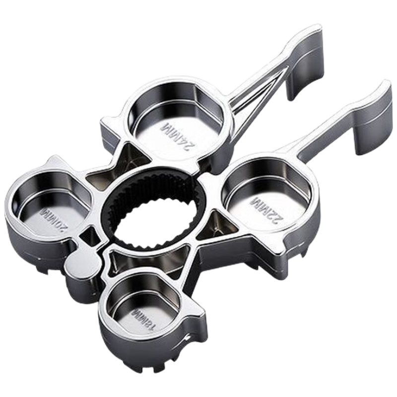Bohuida Faucet Aerator Wrench Multifunctional Kitchen and Bathroom Valve Repair 12-in-1 Disassembly Tool