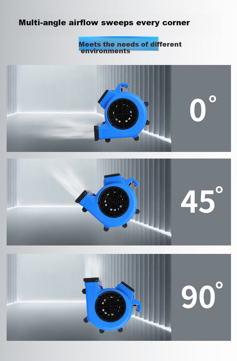 Supercloud Household Smart Timer Floor Dryer Small Toilet Blower Wind Speed 14M/S 8