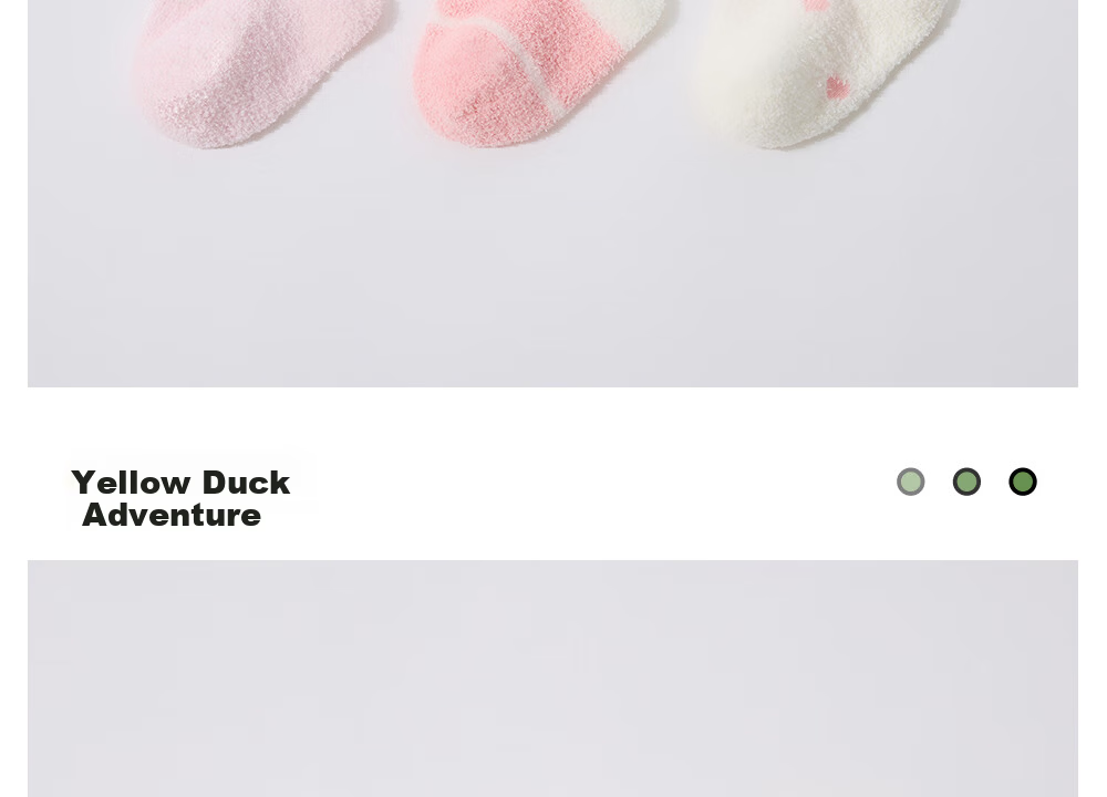Beitais Baby Socks Autumn Winter Thickened Warm Newborn Double-Sided Fleece Cotton Socks Unisex Children's Mid-Calf Socks 26