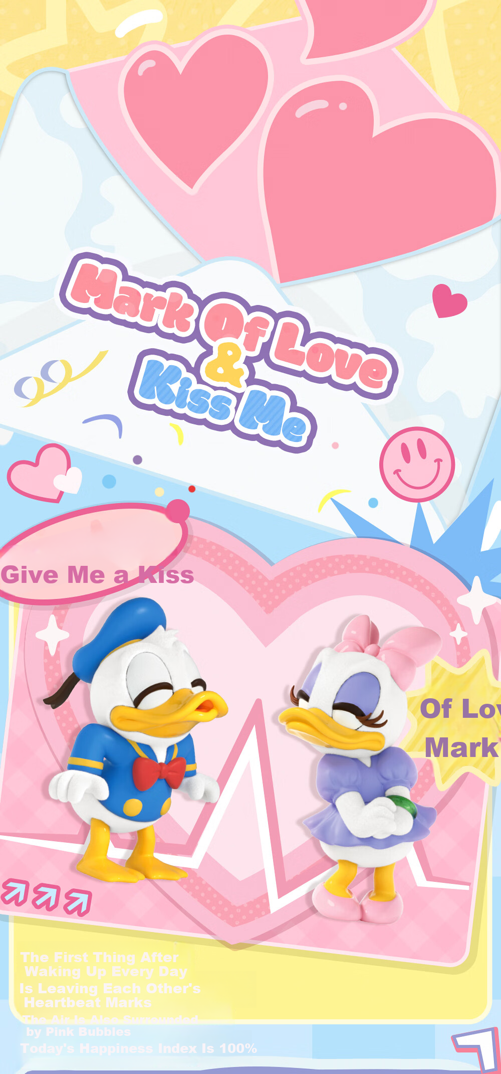 52TOYS Donald Duck and Daisy Duck Blind Box Figurine Toy Set of 8 Birthday Gift 6