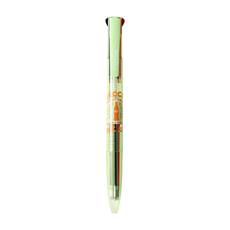 KACO x Coca-Cola Limited Edition EASY 4in1 Multifunctional Gel Pen Multicolor Note-taking Journal Carbon Pen Green Shade Reverie