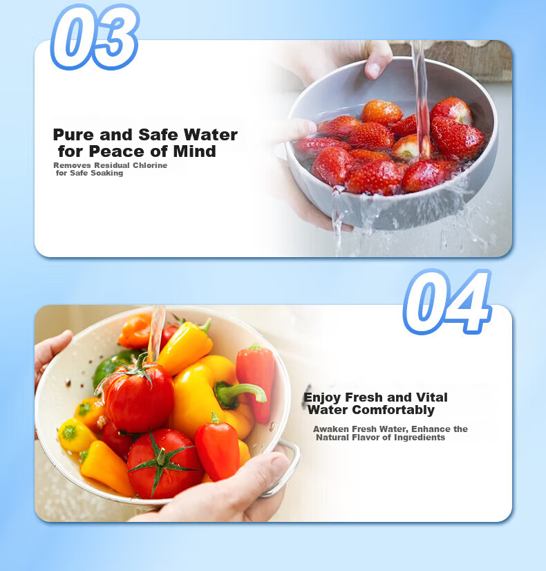 KaQiu Compatible Universal Midea Water Purifier Filter S1 Series PAC Composite C1 Pre-Activated Carbon Filter 5