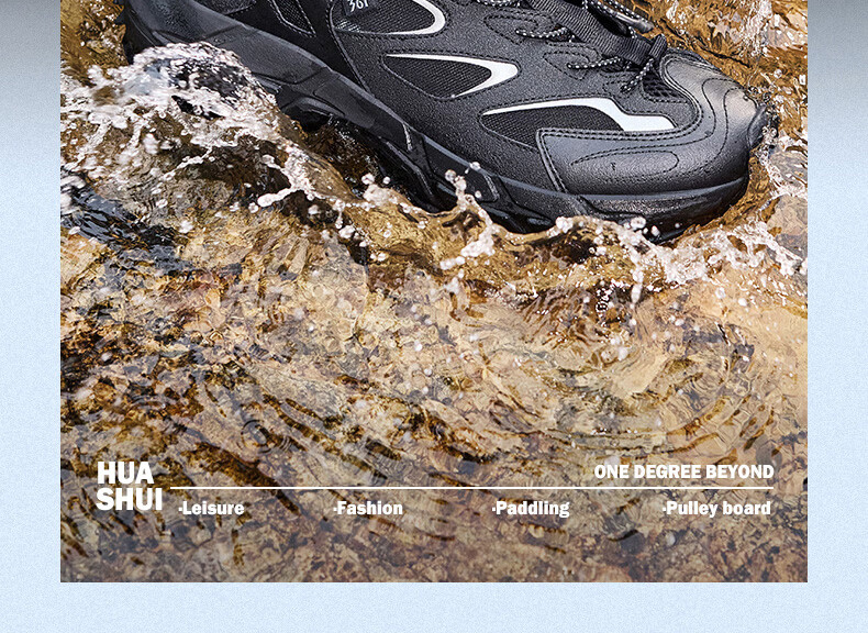 361° Men's Summer Sports Sandals Outdoor Beach Casual Soft Sole Water Hiking Shoes 672626766-3 7