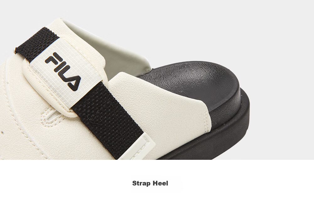 FILA Official Women's SMILA Sandals 2026 Summer Comfortable Birkenstock Style Slide Sandals Commuter Versatile Cool Slippers 31