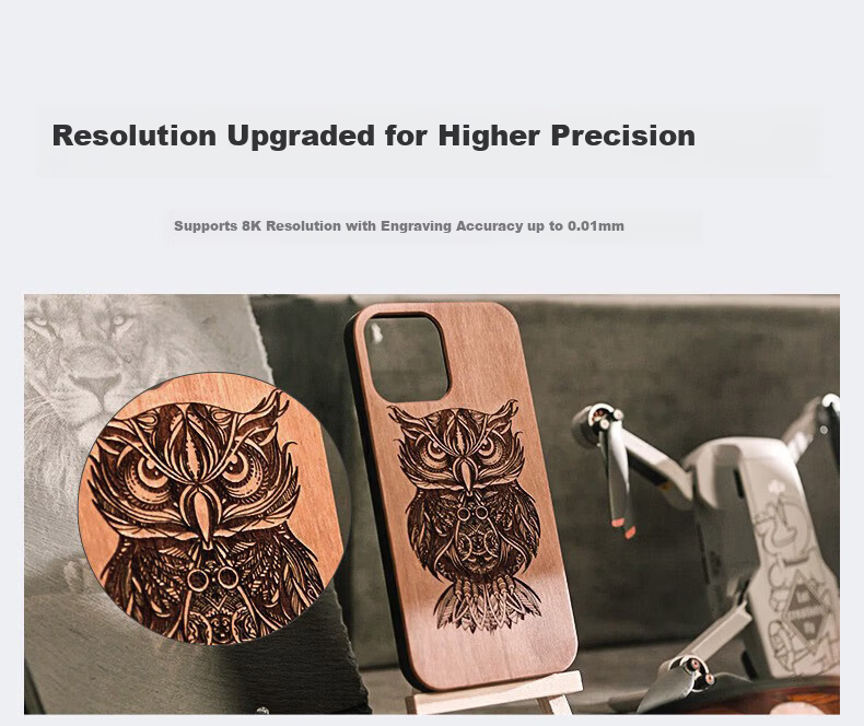 LaserPecker Woodpecker Laser Engraver 4th Generation - Multi-Material Portable Handheld Marking and Coding Machine 8