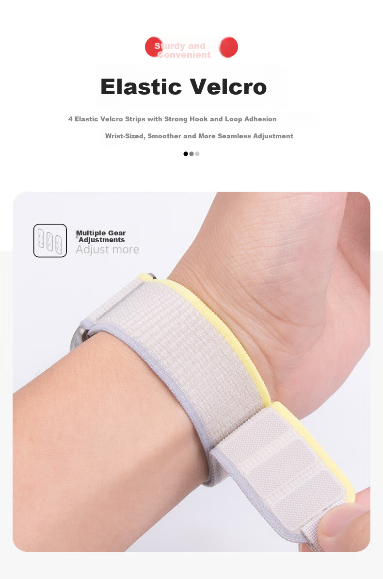 BHO Nylon Loop Band for Apple Watch S11/S10/Ultra 3, Wild Path Loop Band for iWatch S9/8/7/6/5/4/SE3/2 8