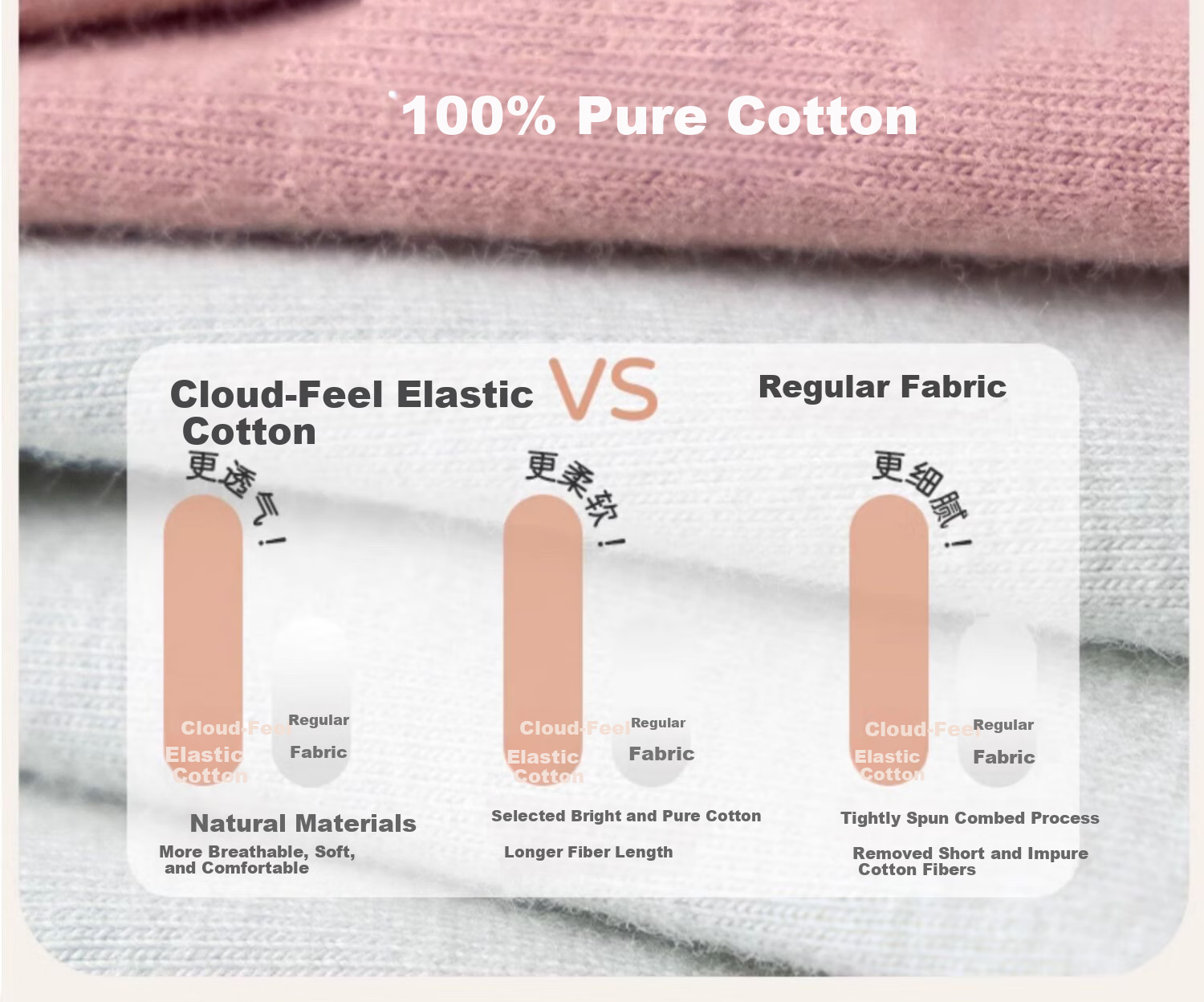 Dingguagua Girls' Pure Cotton Autumn Thermal Underwear Set for Middle and High School Students, Warm Cotton Knitwear for Teenagers 4