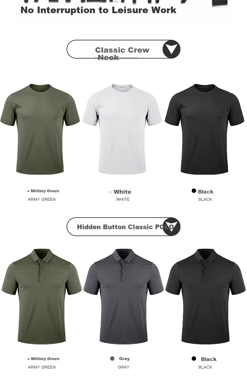 Free Soldier Lingyi Crew Neck Quick-Dry T-Shirt Spring Summer Outdoor Sports Running Fitness Breathable Moisture-Wicking Short Sleeve Gray 3XL 6
