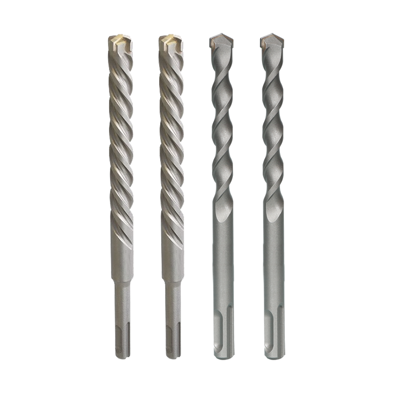 Jintian Two-Groove Two-Slot Electric Hammer Drill Bit High Hardness Concrete Rebar Drilling 6*160mm Cross Four-Blade Round Shank