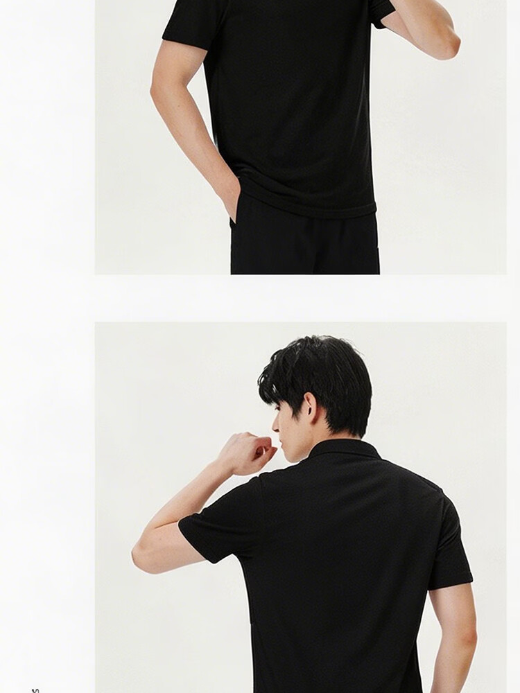 LI-NING Men's Polo Shirt Short Sleeve 2026 Summer New High-End Cotton Breathable T-Shirt Collar Casual Sportswear 13