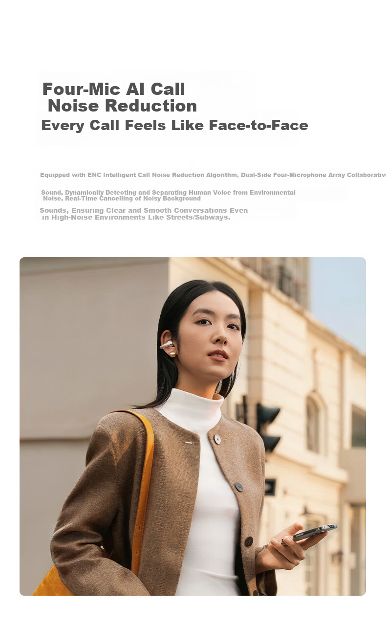 BASEUS [New Product | Exclusive First Release] MC2 Comfortable Ear Clip Bluetooth Headphones, Open-Style Non-In AI Translation Call Noise Reduction Sports Long Battery Life 2026 Latest Model 26