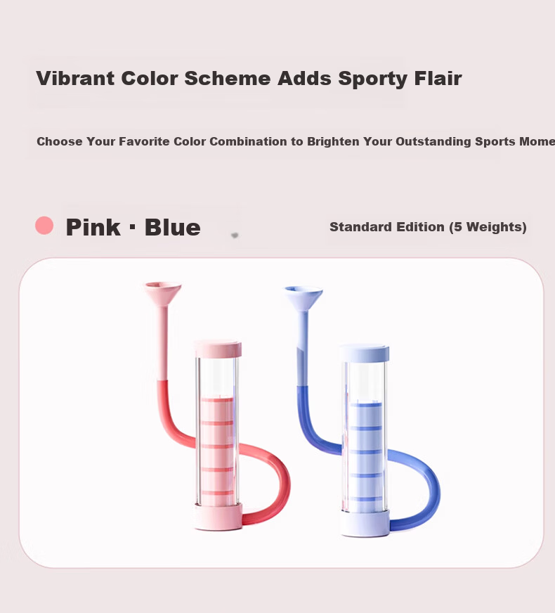 Duweike Breathing Dumbbell Weight Diaphragm Trainer Lung Capacity Vest Pink 9