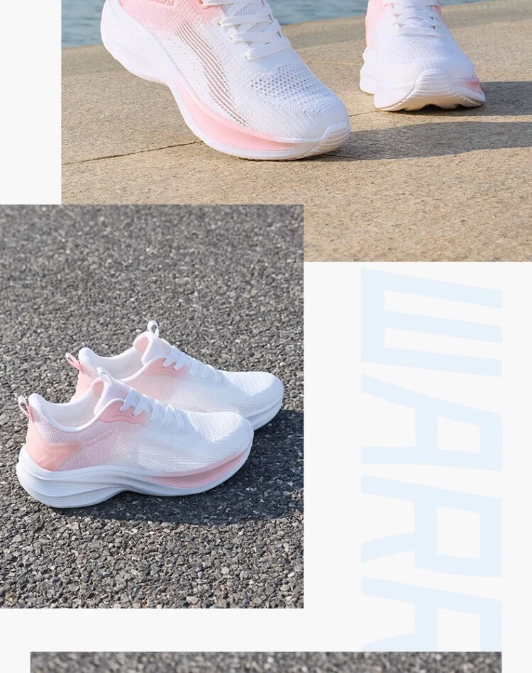 Warrior Women's Sports Shoes 2026 Summer New Soft Sole Breathable Mesh Lightweight Running Shoes 5401 White Size 38 16