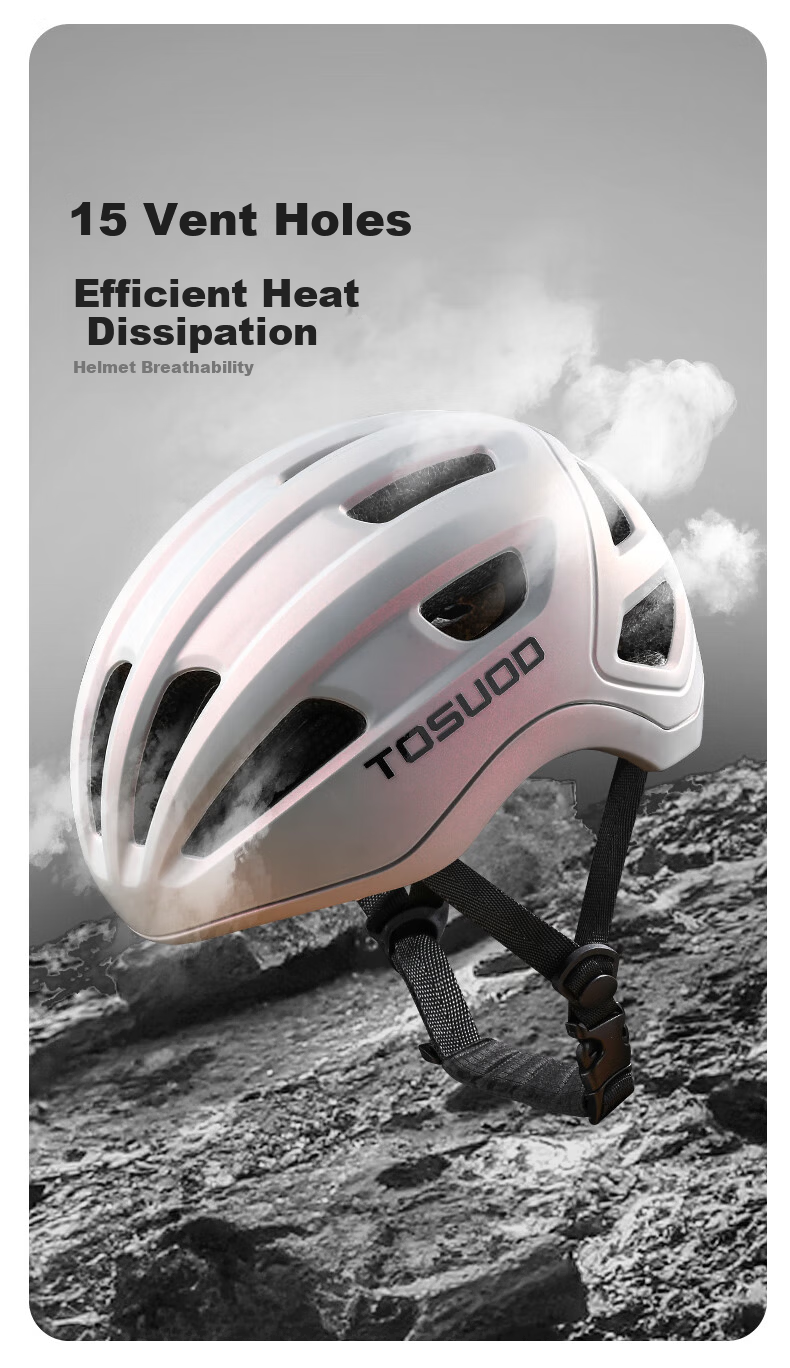 Tasiduizhang Children's Bicycle Riding Helmet, Youth Mountain And Road Bike Safety Helmet, Roller Skating Bicycle Protective Gear Equipment 6