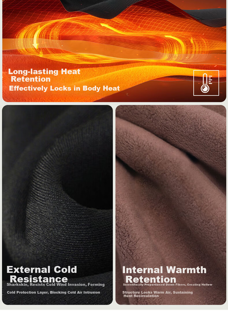 Free Style Women's High Waist Thermal Leggings Autumn Winter Fleece Lined Sharkskin Pants Shaping Tummy Control Hip Lift Knee Protection 4