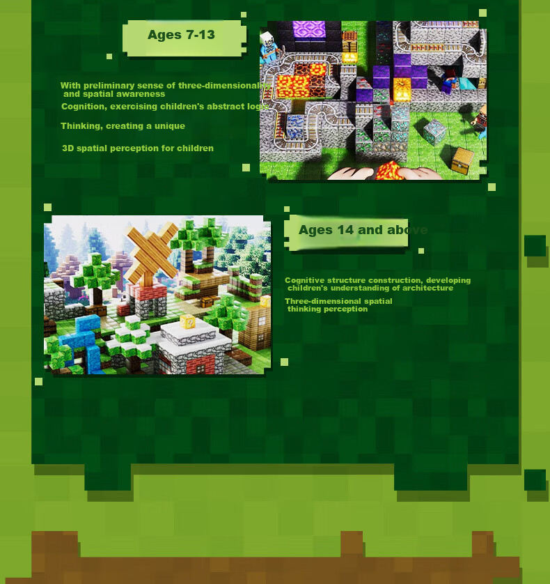 Gaozhile Minecraft Magnetic Blocks Magnetic Building Toys Educational Toys for Kids Boys Girls Birthday Gifts Ages 3-6-12 2