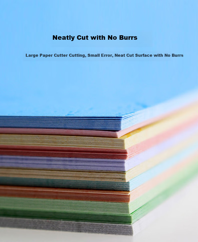 Doton 230g A3+++ Embossed Leather Texture Cover Paper 297*480mm White 100 Sheets for Binding Machine Faux Leather Texture Proposal Document Contract Cover Cloud Paper 6