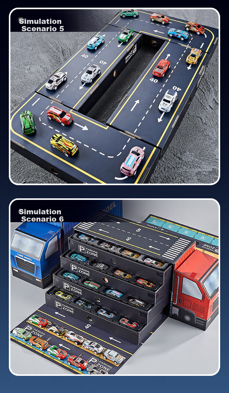 BAOLE STAR TOYS Alloy Car Boys Children's Toy 3-6 Years Old Small Car Model Gift Box Realistic Pull-Back Racing Car Blue Children's Day Gift 15