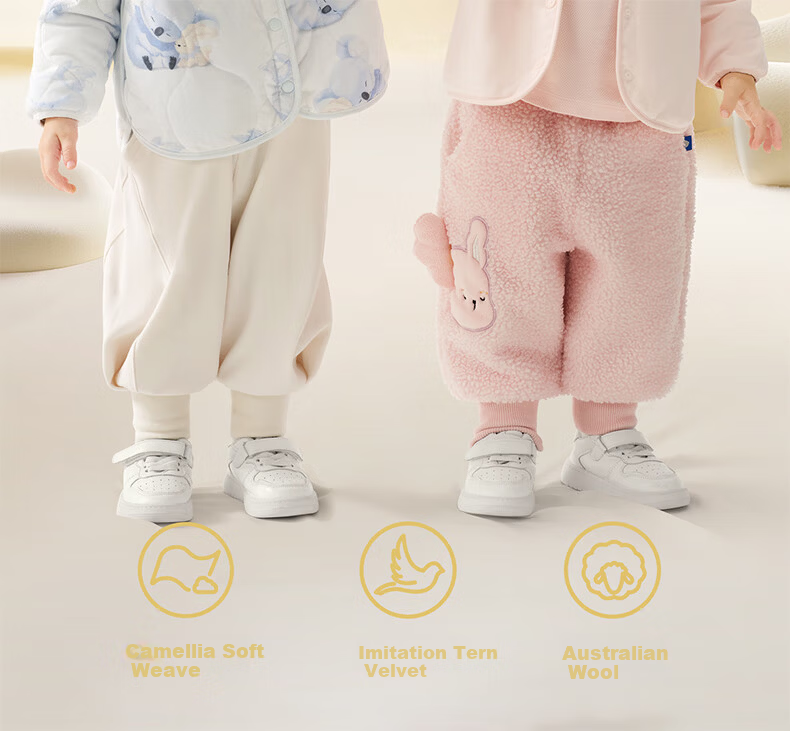 Babycare padded children's jacket baby cotton wool coat autumn winter warm cream rabbit 120 2
