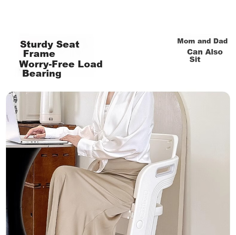 Babypods Baby High Chair Infant Dining Chair Household Children's Seat Multifunctional 2-in-1 Adjustable Feeding and Growth Chair 19